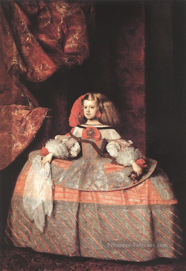 L’Infante Don Margarita de Autriche Diego Velázquez Peintures à l'huile